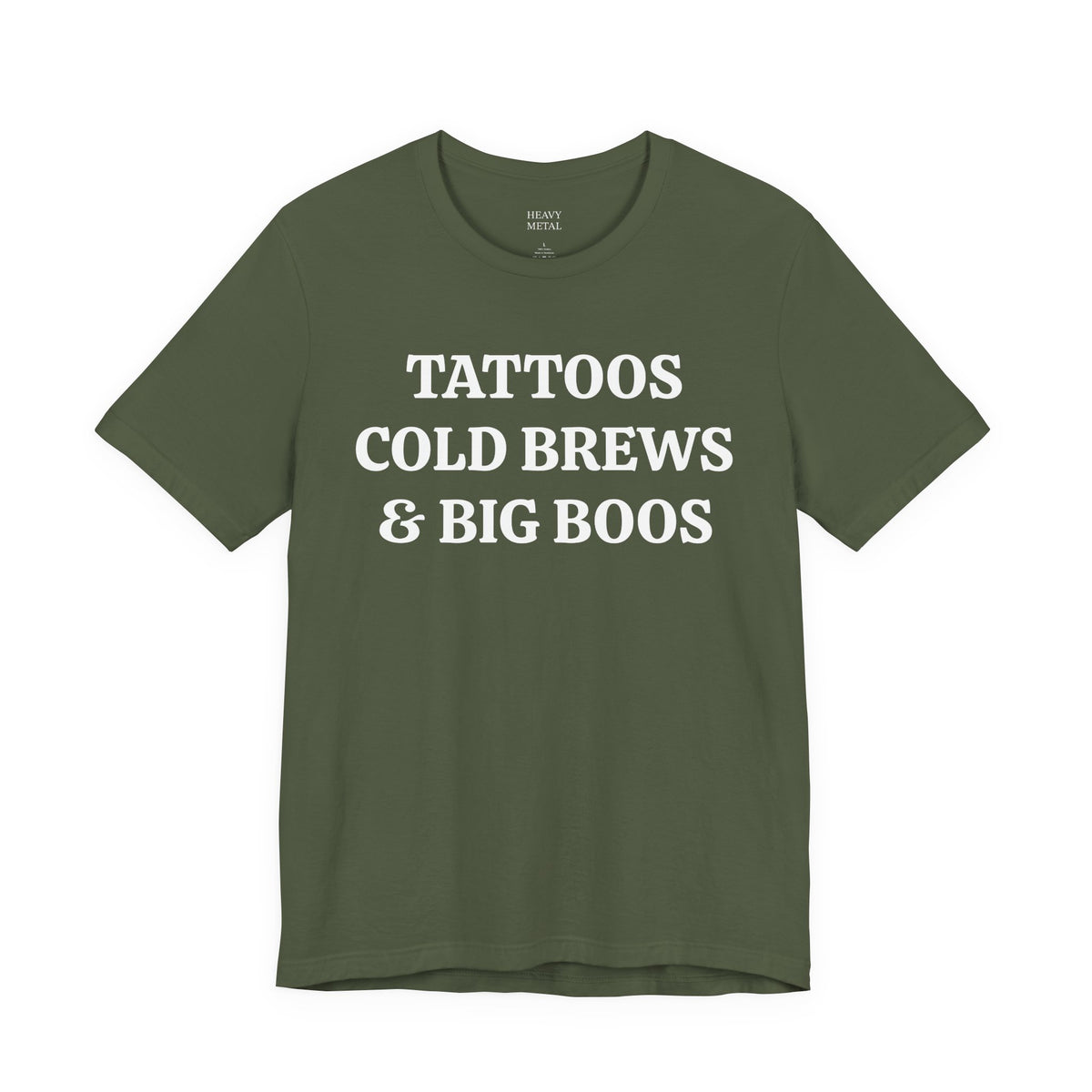 TATTOOS|COLD BREWS|BIG BOOS