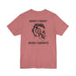HEAVY MUSIC//HEAVY WEIGHTS back logo T-shirt by Heavy//Heavy.