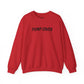 PUMP COVER crewneck sweatshirt by Heavy//Heavy.