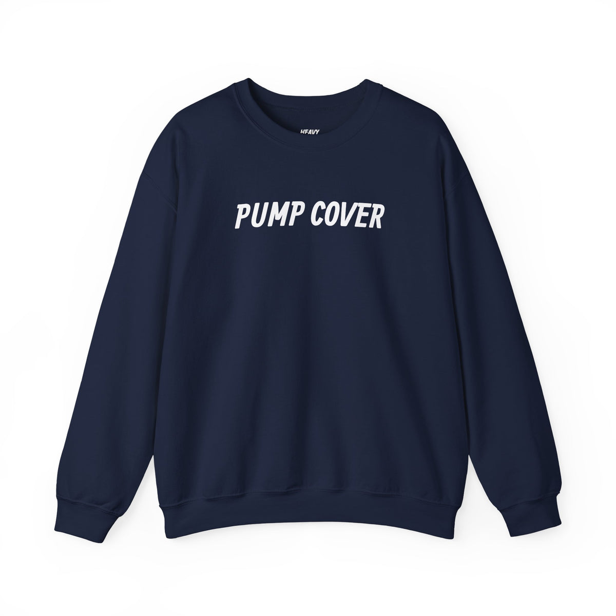 PUMP COVER crewneck sweatshirt by Heavy//Heavy.