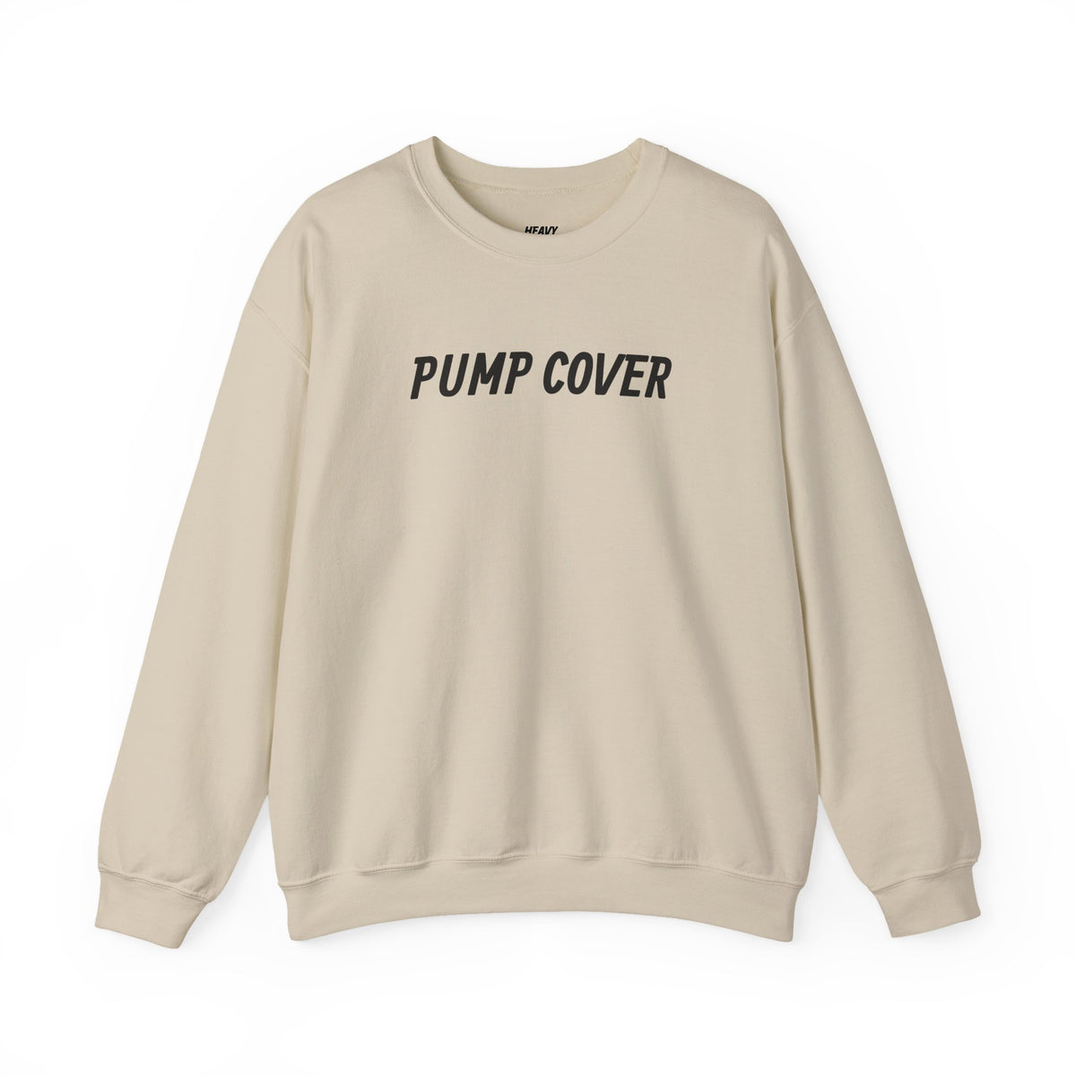 PUMP COVER crewneck sweatshirt by Heavy//Heavy.