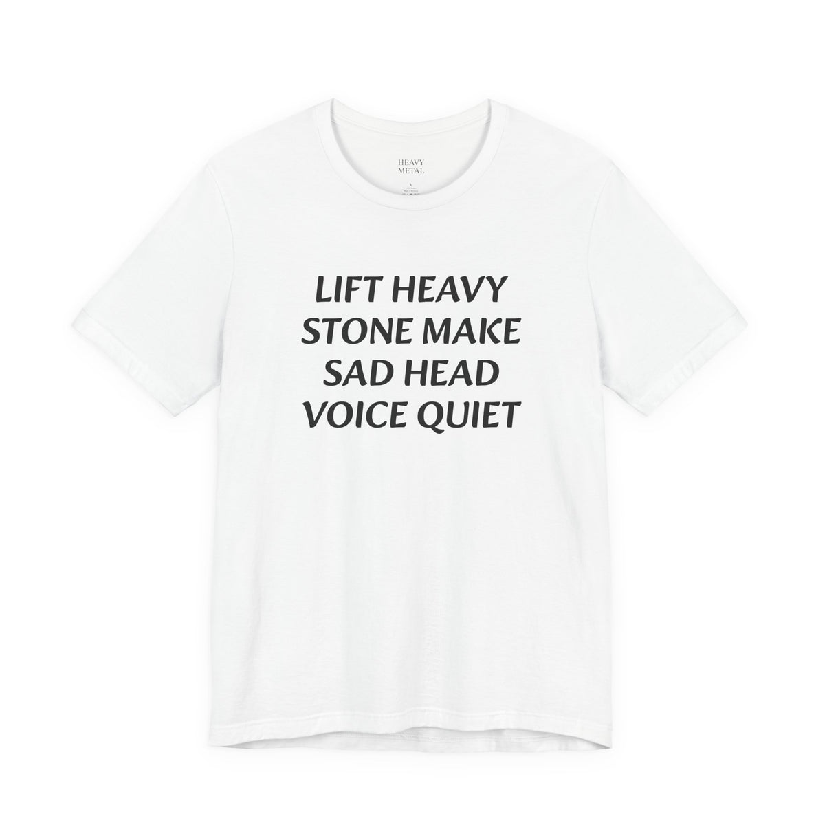 MAKE SAD HEAD VOICE QUIET