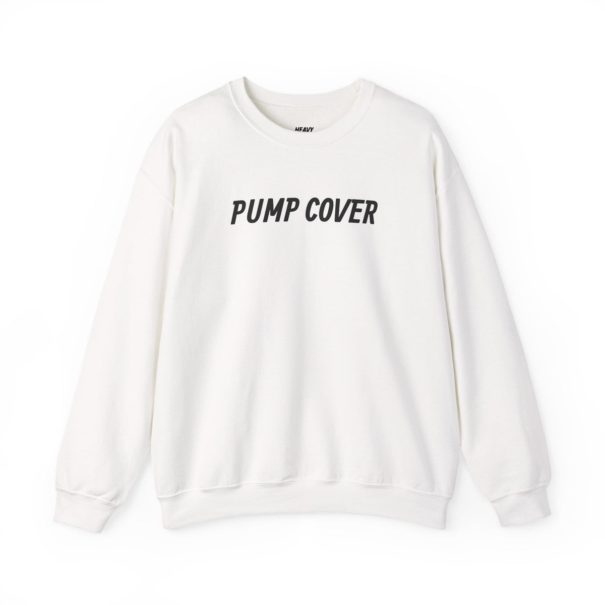 PUMP COVER crewneck sweatshirt by Heavy//Heavy.