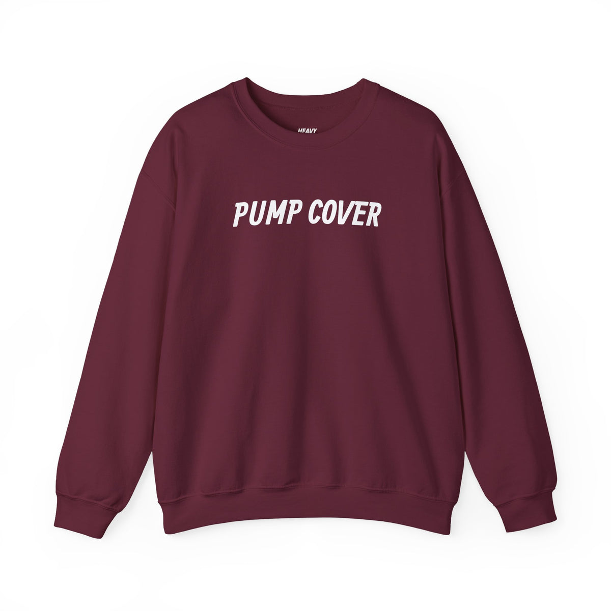 PUMP COVER crewneck sweatshirt by Heavy//Heavy.